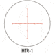 March Scopes Normal Turret 2.5-25x52mm, 30mm Tube, Second Focal Plane, MTR-1 Reticle, MOA, Black, D25V52IMTR-1 Reticle