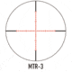 March Scopes Normal Turret 2.5-25x52mm, 30mm Tube, Second Focal Plane, MTR-3 Reticle, MOA, Black, D25V52IMTR-3 Reticle