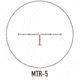 March Scopes Normal Turret 2.5-25x52mm, 30mm Tube, Second Focal Plane, MTR-5 Reticle, MOA, Black, D25V52IMTR-5 Reticle