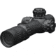 March Scopes Shorty MIL 1-10x24mm Riflescope with Shuriken lockable turrets, DR-1F Reticle, Black, Black, D10SV24FLXDR-1F
