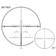 March Scopes Shorty MIL 1-10x24mm Riflescope with Shuriken lockable turrets, DR-TR1F Reticle, Black, D10SV24FLXDR-TR1F