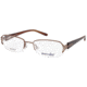 Marcolin MA7299 Eyeglass Frames - Shiny Light Brown Frame Color