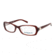 Marcolin MA7305 Eyeglass Frames - Shiny Dark Brown Frame Color
