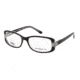 Marcolin MA7309 Eyeglass Frames - Black/Crystal Frame Color