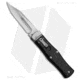 Marfione Custom Knives OSS Cobra Lever Automatic Folding Knife, 3.75in, CPM S30V, Clip Point Blade, Carbon Fiber Black Handle, Steel/Black, 8.50in, BHQ-37375