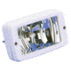 Marinco 12V 55W Flush Mount Halogen Deck Lamp, White, ML-005NWW