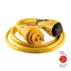 Marinco CS30-12 EEL 30A 125V Shore Power Cordset - 12' - Yellow 49351