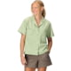 Marmot AirExchange SolarShield Camp Novelty SS Shirt - Women's, Agate Green Mini Bloom, M, M16118-24284M