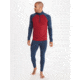 Marmot Baselayer 1/2 Zip - Mens, Brick/Dark Indigo, Large, 82080-7471-L