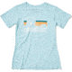 Marmot Coastal Short Sleeve Tee - Womens, Corydalis Blue Heather, Large, 47120-3133-L