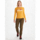 Marmot Coastal Tee Long Sleeve - Womens, Yellow Gold, Small, M13281-9472-S