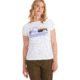 Marmot Coastal Tee Short Sleeve - Womens, White/Paisley Purple, Small, M12593-20833-S