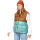 Marmot Guides Down Vest - Womens, Hazel/Blue Agave, Small, M14839-22493-S