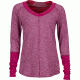 Marmot Jayla Long Sleeve Top - Women's-Red Dahlia Heather-Large