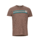 Marmot MMW Tee Short Sleeve - Mens, Brown Heather, Large, 42890-7139-L