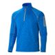 Marmot Power Stretch Half Zip LS - Men's-Medium-Cobalt Blue/Royal Navy