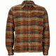 Marmot Ridgefield Long Sleeve Flannel - Men's -Coffee-Small