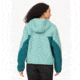 Marmot Super Aros Fleece Hoodie - Womens, Blue Agave/Dark Jungle/Hazel, Small, M14616-22517-S