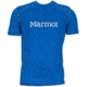 Marmot Windridge Short Sleeve Graphic Tee - Men's-True Blue/White-Small