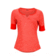 Marmot Womens Cynthia Short Sleeve, Scarlet Red, S, 58890-6818-Scarlet Red-S