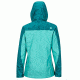 Marmot Womens PreCip Jacket, Waterfall/Deep Lake, L, 46200-3980-L