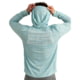 Marolina DBA HUK Huk Drift Performance Hoodie Long Sleeve Shirt Heron Blue S, H1200734-395-S