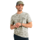 Marolina DBA HUK Huk Drift Performance Short Sleeve Shirt Seagull Camo XL, H1200736059XL