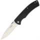 MARSER Jager 9 Linerlock Folding Knife,3.625in,Standard Edge,Drop Point,Satin,Black,G10 Handle MRSJAG9