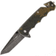 MARSER Kampfer 20 Linerlock A/O Camo Folding Knife,3.25in,Standard Edge,Tanto,Black Stonewash,Camo,G10 Handle MRSKA20