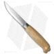 Marttiini Knives Lynx 131 Curly Birch Fixed Blade Knife, 4.375in, Stainless Steel, Clip Point Blade, Birch Wood Handle, Steel/Wood, 9.00in, BHQ-27585