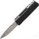 Maserin 410 Silver Folding Knife, 3.5in Closed, 2.75in Satin Elmax Steel Blade, Fat Carbon Fiber Handle, 410/N