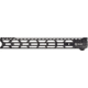 MASP Industries Elite AR-15 Handguard, 15.5in, Black, MASPGUHG155BLK