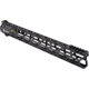 MASP Industries Elite AR-15 Handguard, 15.5in, Black, MASPGUHG155BLK