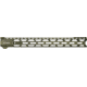 MASP Industries Elite AR-15 Handguard, 17.25in, OD Green, MASPGUHG175ODG