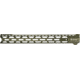 MASP Industries Elite AR-15 Handguard, 17.25in, OD Green, MASPGUHG175ODG