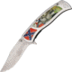 Master Collection Robert E Lee Lock A/O Fold Knife, SS Assist Clip point Blade, Alum Handle MCA005RL