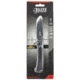 Master Cutlery Backdraft 3.5 in Fixed Blade Knife, Drop Point, ETFDR011BKCS