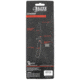 Master Cutlery Chaser 3.5 Fixed Blade Knife, 3.5 in, Clip Point, ETFDR006CS