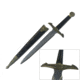 Master Cutlery Fixed Blade, 13.5in, Stainless Steel Blade, Nylon Fiber Handle HK-3486