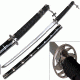Master Cutlery Fixed Blade, 41in, Carbon Steel Blade, Black Cord Wrapped Handle DH-007BK