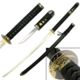 Master Cutlery Fixed Blade, 46in, Stainless Steel Blade, Hidden Tanto In Black Handle, JS-647B