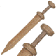 Master Cutlery Martial Art Hardwood Training Equipment 27" Overall 1610