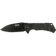 Elite Tactical Parallax Black Folding Knife, 3.5 in, Stainless Steel, Drop Point, ETFKR005BK