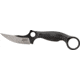 Elite Tactical Rout Fixed Blade Knife, 3.25 in, Stainless Steel, Black, ETFIX007BK