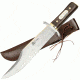 Master Cutlery The Alamo Bowie Knife, Wood Handle, Plain MC-AB01