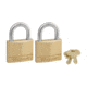 Master Lock Solid Body Padlocks 2 Pack