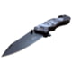 Master USA Drop Point Spring Assisted Knife, 3.25 in, 3Cr13 Stainless Steel Stainless Steel, Black/Grey, MU-A112GX