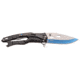 Master USA Drop Point Spring Assisted Knife, 3.5 in, 3Cr13 Stainless Steel Stainless Steel, Black, MU-A108BL