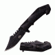 Master USA Folding Blade, 3.75in, Stainless Steel Blade, Handle MU-A042BK