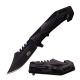Master USA Folding Blade, 3.75in, Stainless Steel Blade, Handle, MU-A042BK
